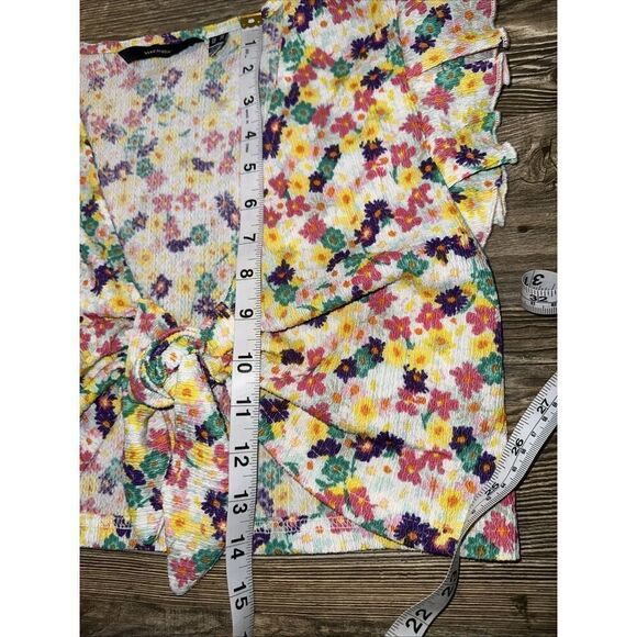 VERO MODA Floral Crop Top. Size XS. Floral Design. NWOT. N - Picture 7 of 7